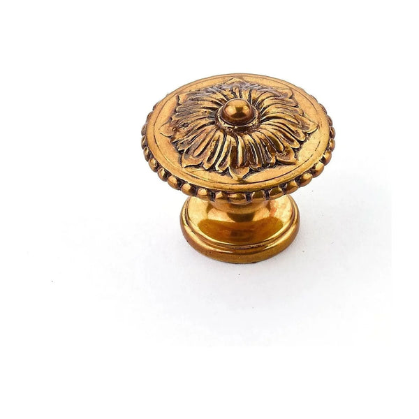 Bouton rond fleur Sonata