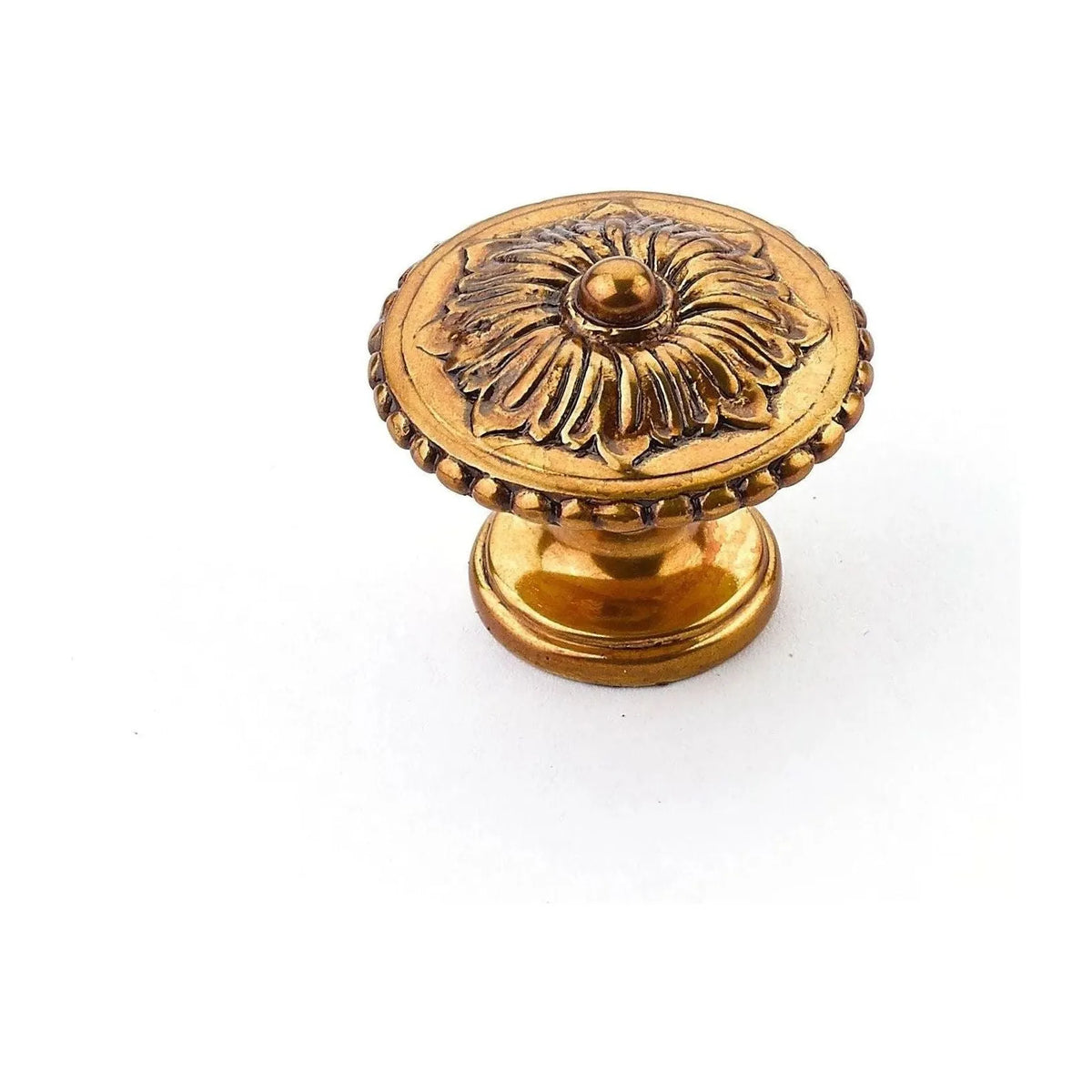 Schaub - Sonata Flower Round Knob - 930-PAR | Montreal Lighting & Hardware