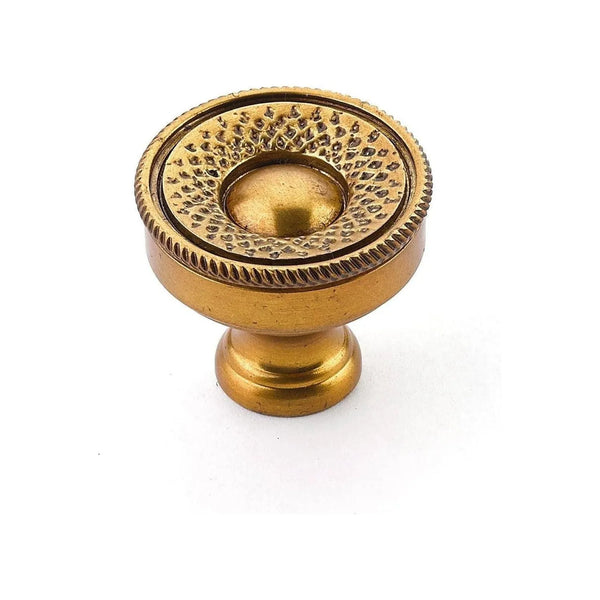Bouton rond martelé Sonata