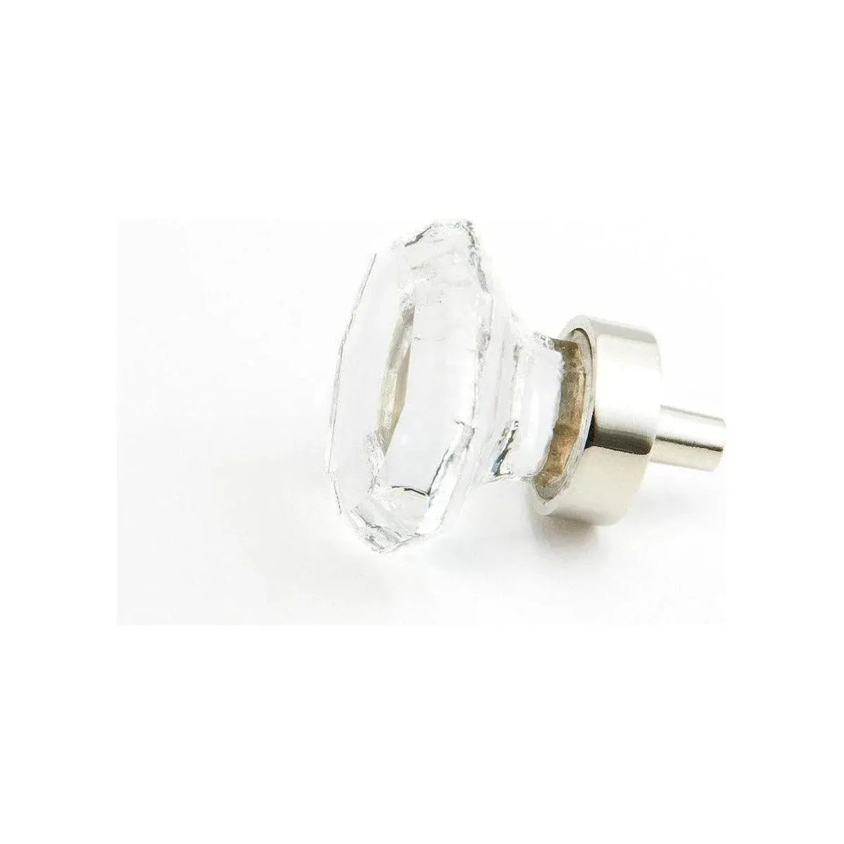 Schaub - Stargaze Octagonal Glass Knob - 71-C-PN | Montreal Lighting & Hardware
