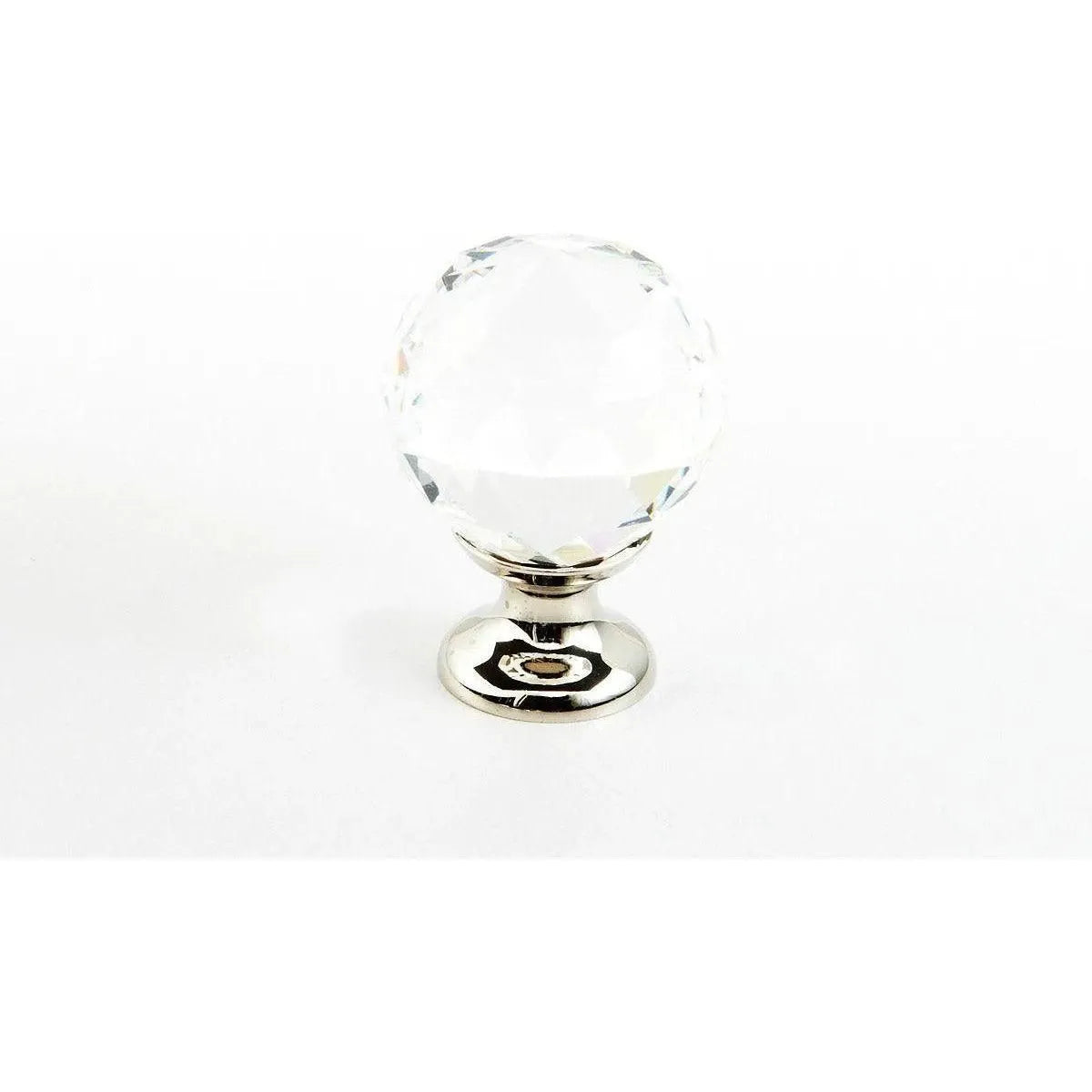 Schaub - Stargaze Round Glass Knob - 70-CS-PN | Montreal Lighting & Hardware