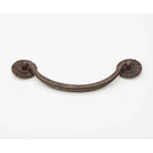Schaub - Sunburst Bail Pull with Rosettes - 978-HLB | Montreal Lighting & Hardware