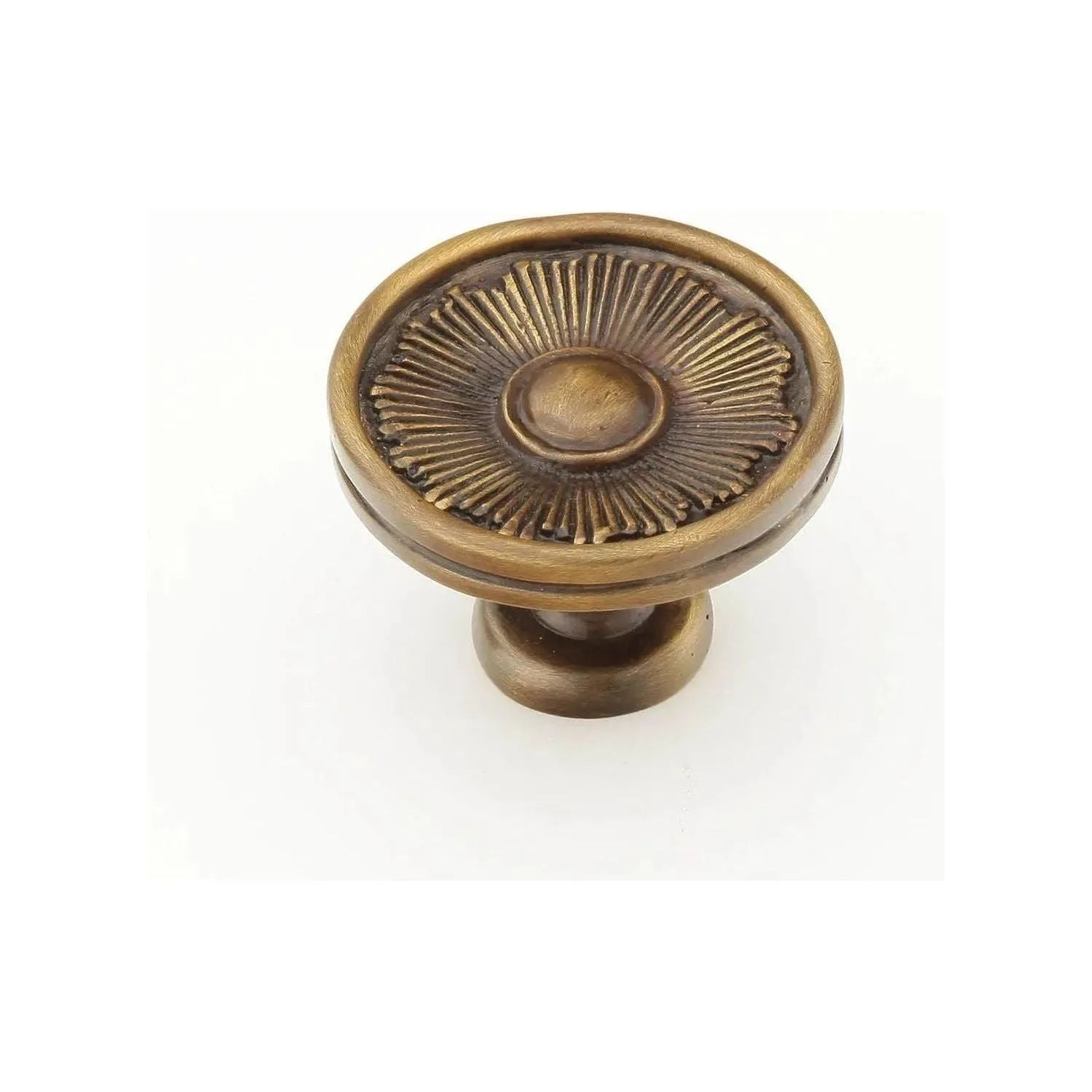 Schaub - Sunburst Round Knob - 972-ED | Montreal Lighting & Hardware