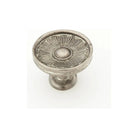 Schaub - Sunburst Round Knob - 972-SA | Montreal Lighting & Hardware