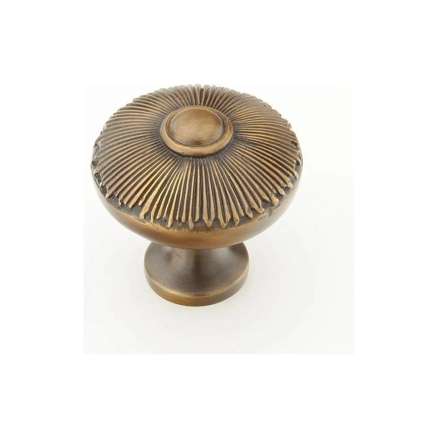 Schaub - Sunburst Round Knob - 974-ED | Montreal Lighting & Hardware