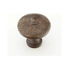 Schaub - Sunburst Round Knob - 974-HLB | Montreal Lighting & Hardware