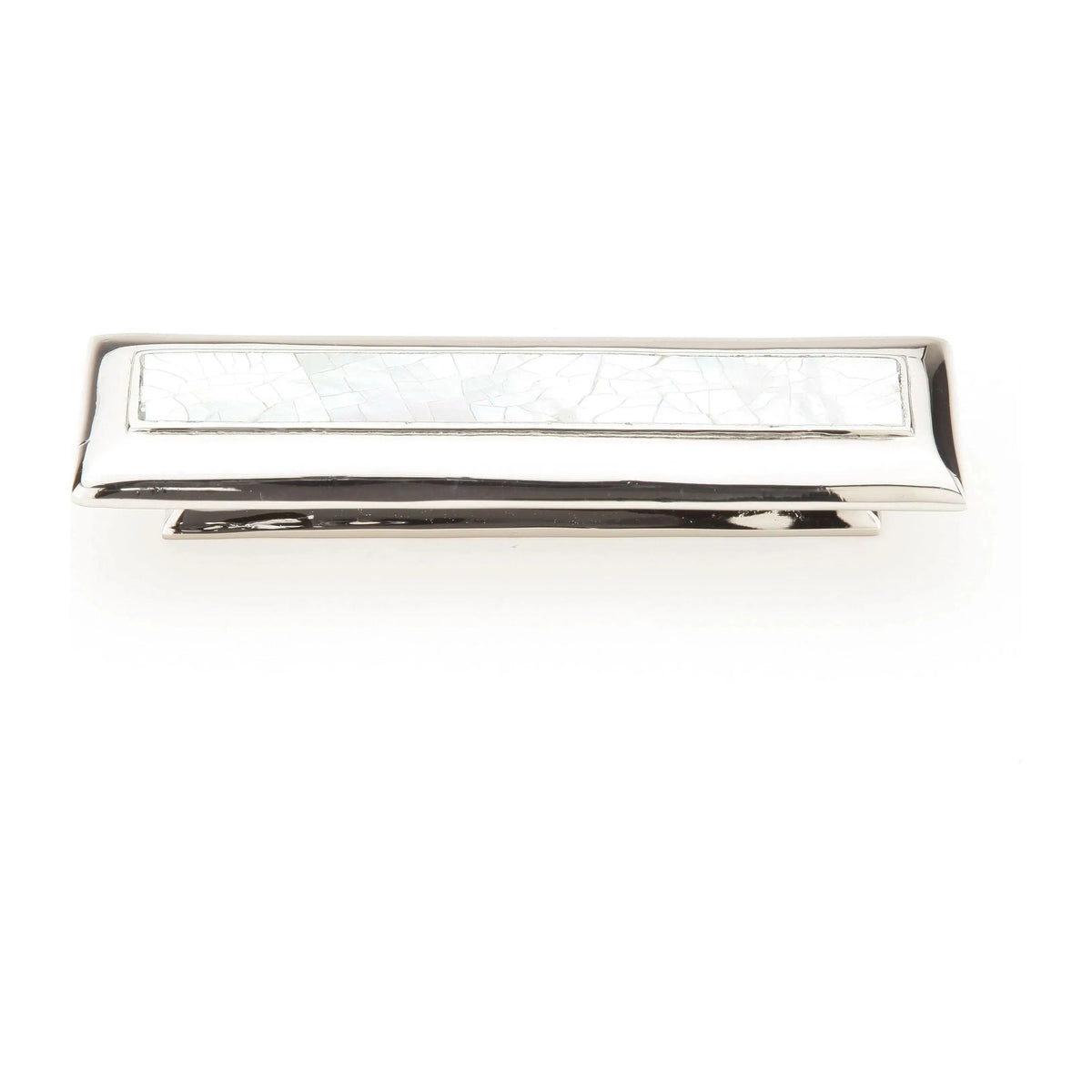 Schaub - Symphony Rectangular Pull - 819-MOP/PN | Montreal Lighting & Hardware