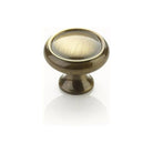 Schaub - Traditional Circle Knob - 711-AB | Montreal Lighting & Hardware