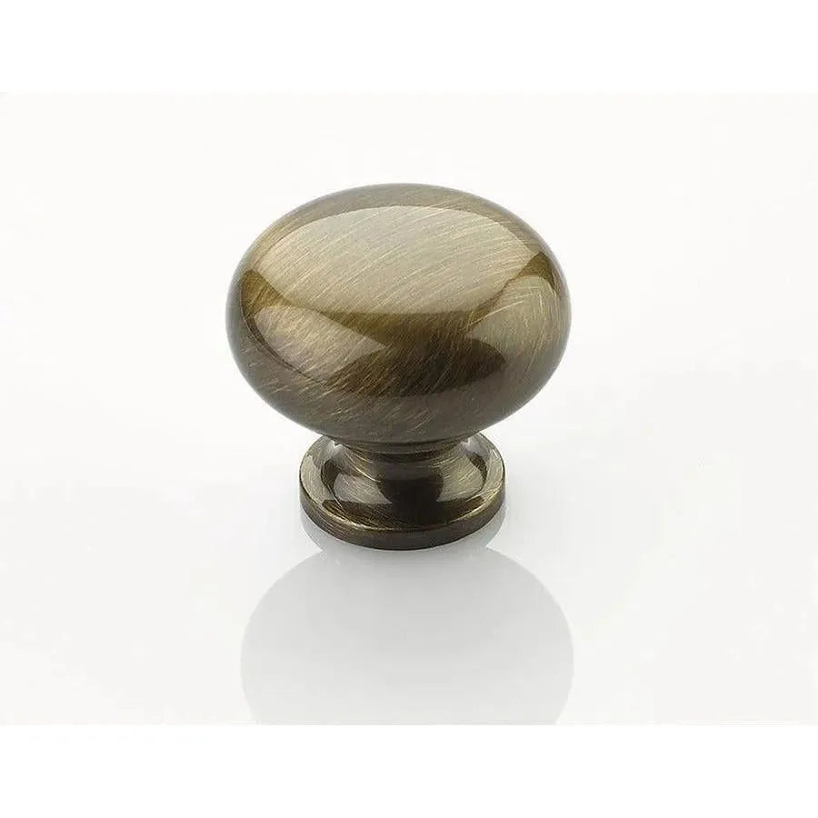 Schaub - Traditional Smooth Round Knob - 706-AB | Montreal Lighting & Hardware