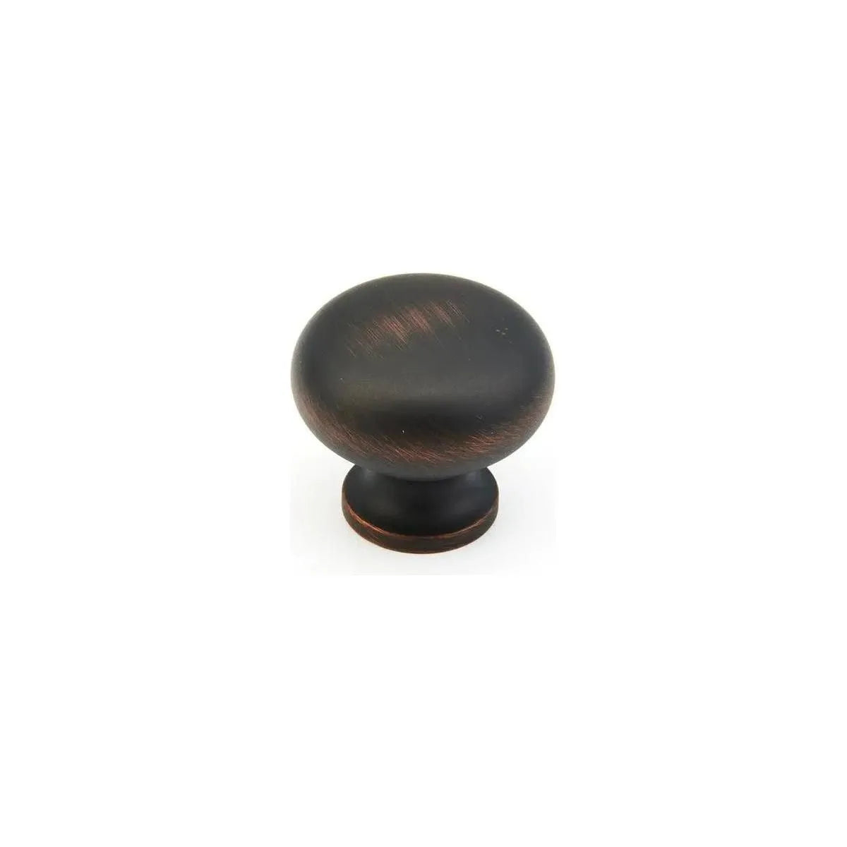 Schaub - Traditional Smooth Round Knob - 706-MIBZ | Montreal Lighting & Hardware
