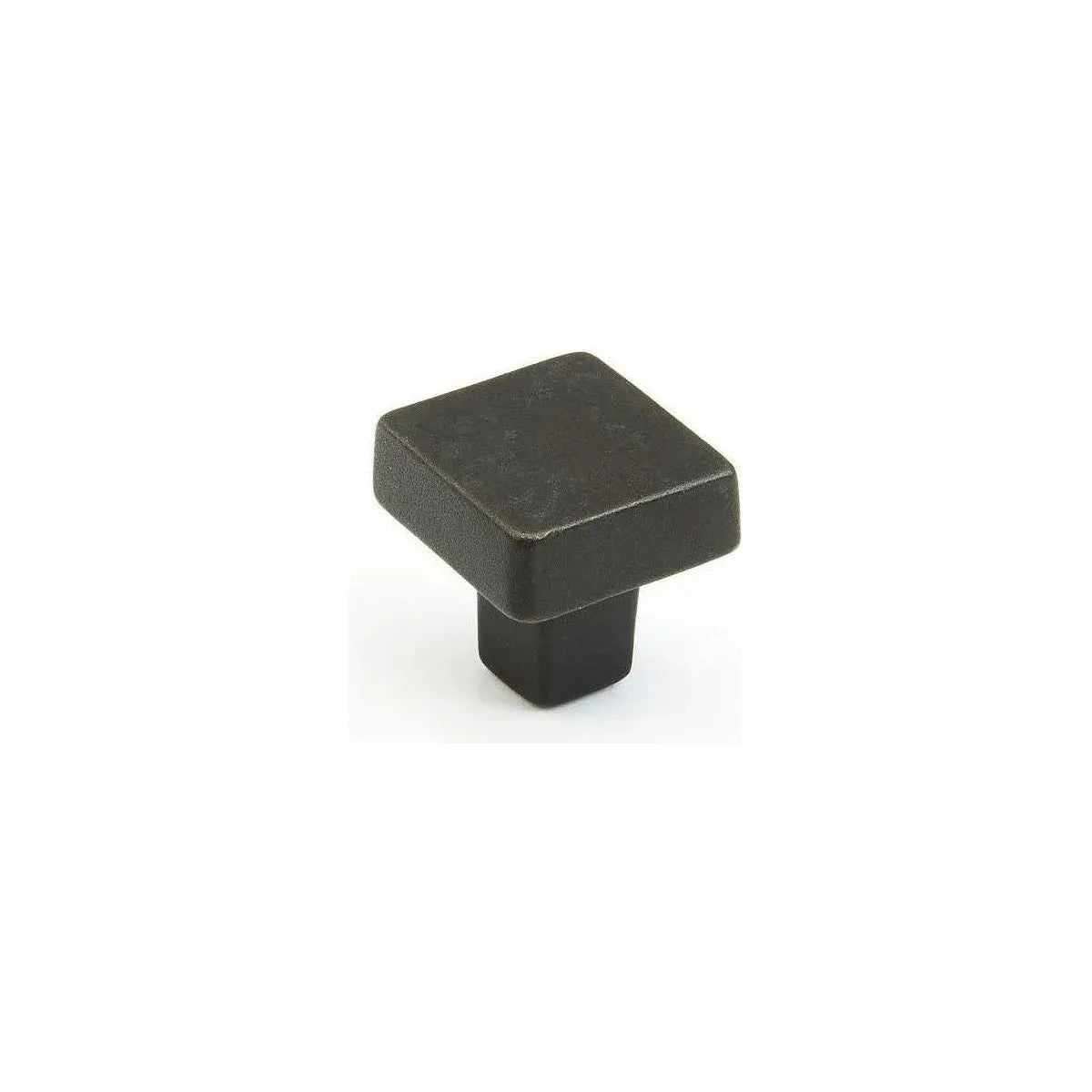 Schaub - Vinci Square Knob - 789-BB | Montreal Lighting & Hardware