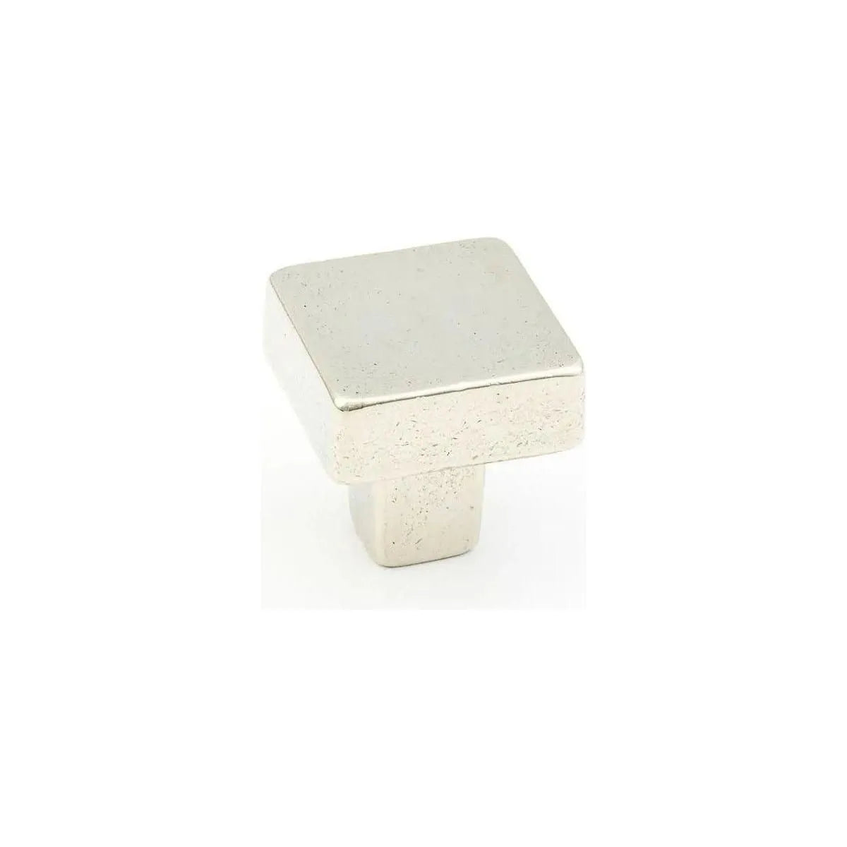 Schaub - Vinci Square Knob - 789-PWB | Montreal Lighting & Hardware