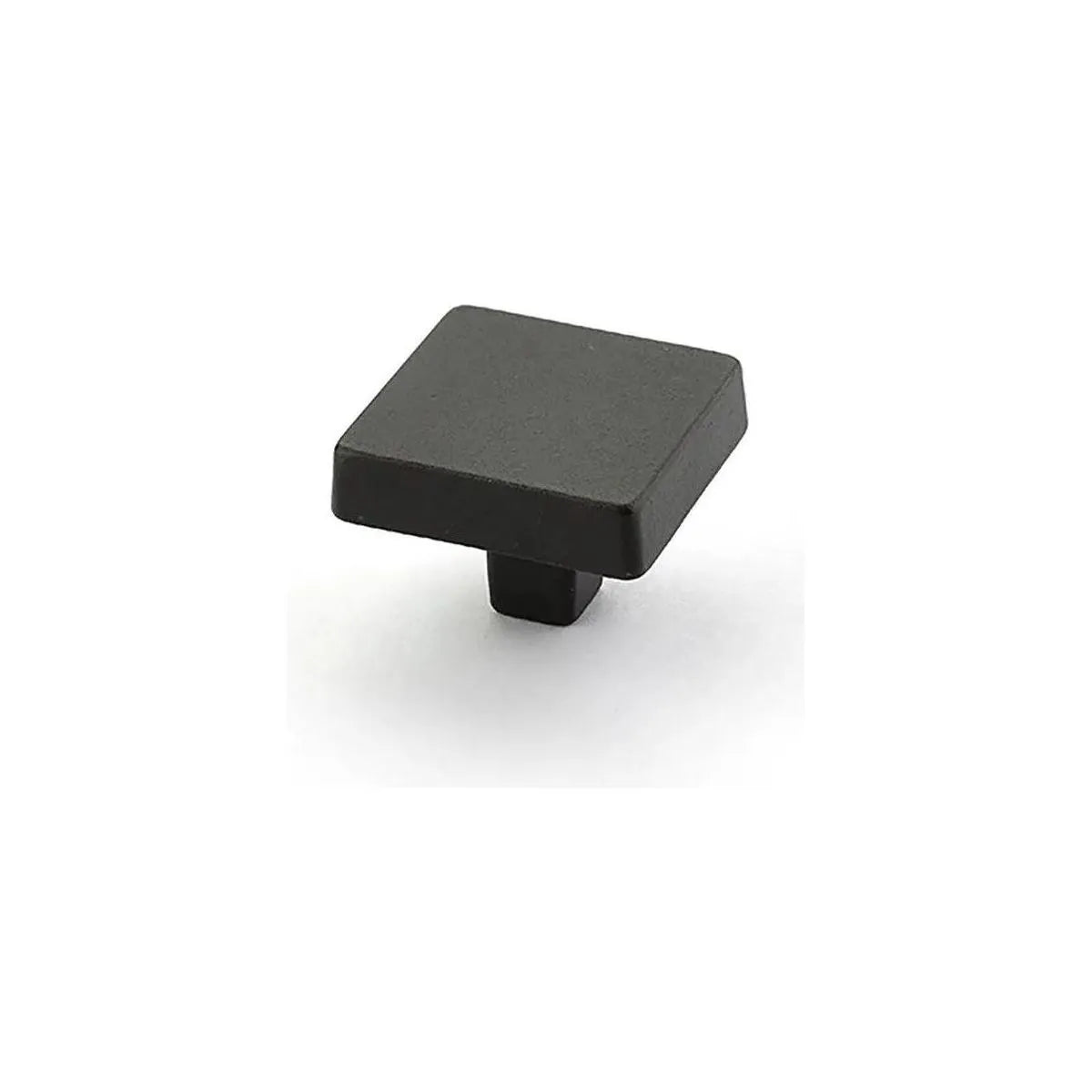 Schaub - Vinci Square Knob - 815-BB | Montreal Lighting & Hardware