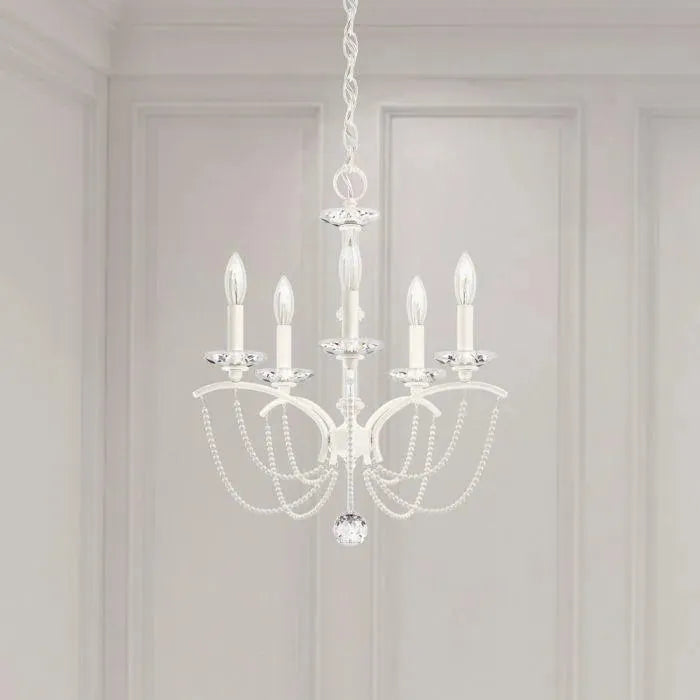 Schonbek 1870 - Priscilla Chandelier - BC7105N-06PWT | Montreal Lighting & Hardware