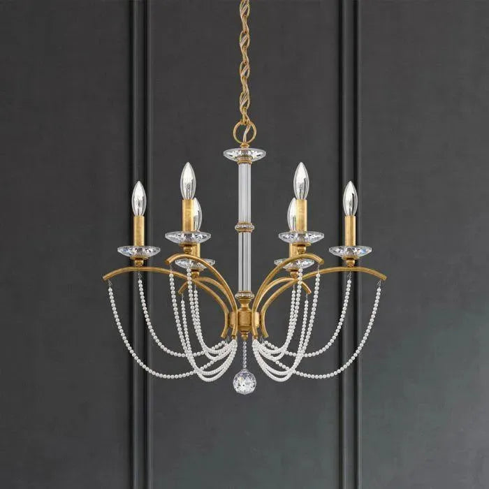 Schonbek 1870 - Priscilla Chandelier - BC7106N-22PWT | Montreal Lighting & Hardware