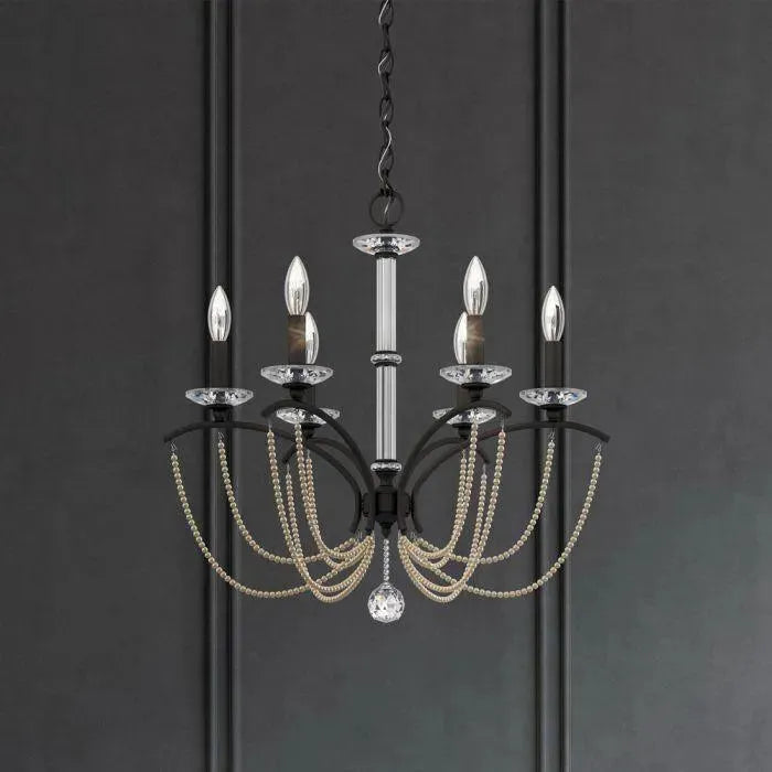 Schonbek 1870 - Priscilla Chandelier - BC7106N-51PBZ | Montreal Lighting & Hardware