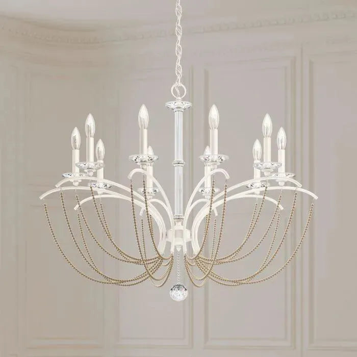 Schonbek 1870 - Priscilla Chandelier - BC7110N-06PBZ | Montreal Lighting & Hardware