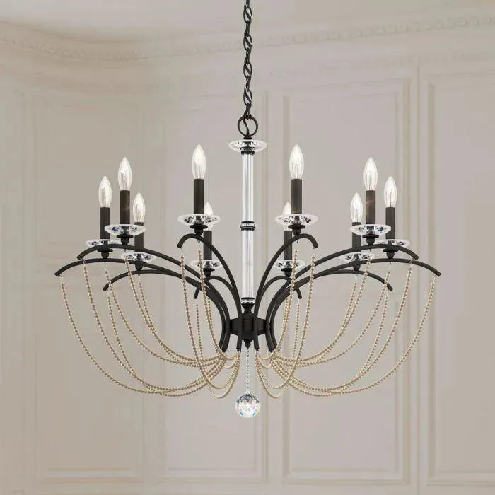 Schonbek 1870 - Priscilla Chandelier - BC7110N-51PBZ | Montreal Lighting & Hardware