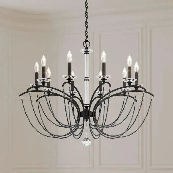 Schonbek 1870 - Priscilla Chandelier - BC7110N-51PDK | Montreal Lighting & Hardware