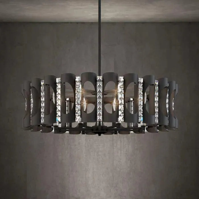 Schonbek 1870 - Twilight Pendant - MR1008N-BK1H | Montreal Lighting & Hardware