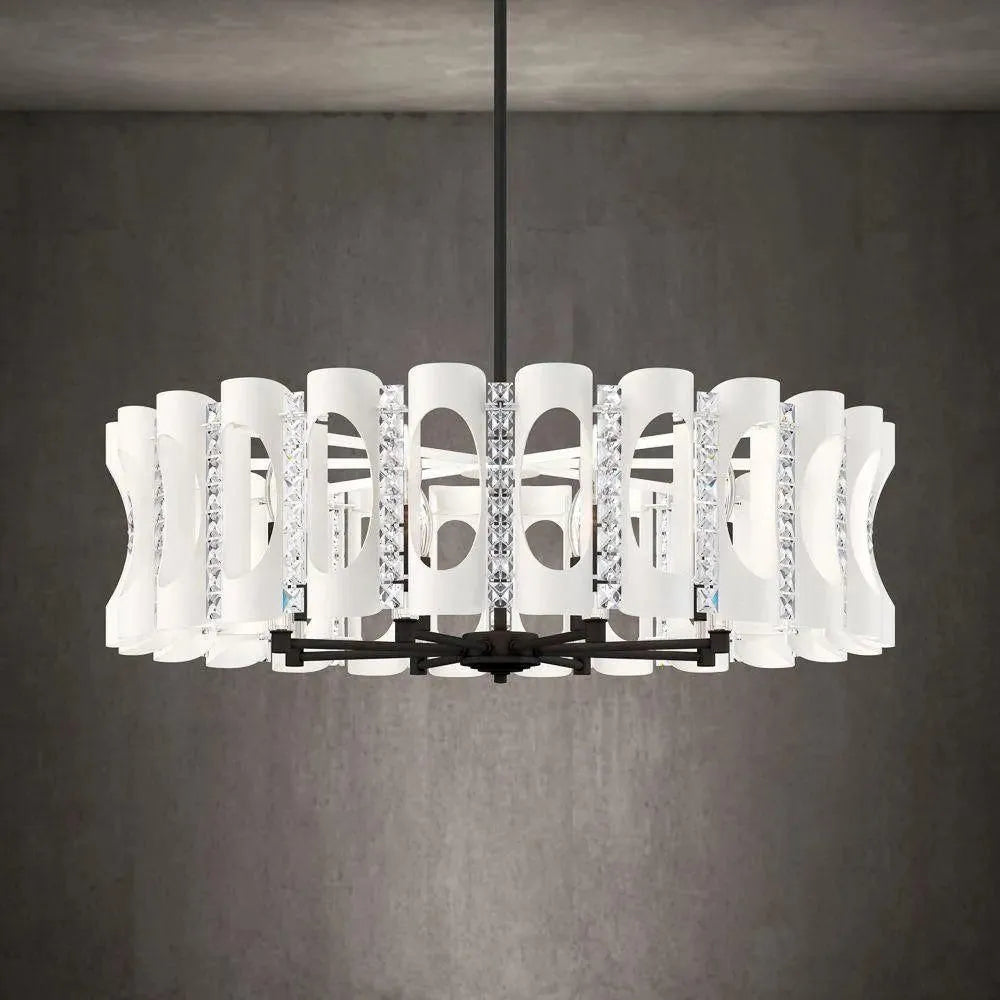 Schonbek 1870 - Twilight Pendant - MR1008N-WH1H | Montreal Lighting & Hardware