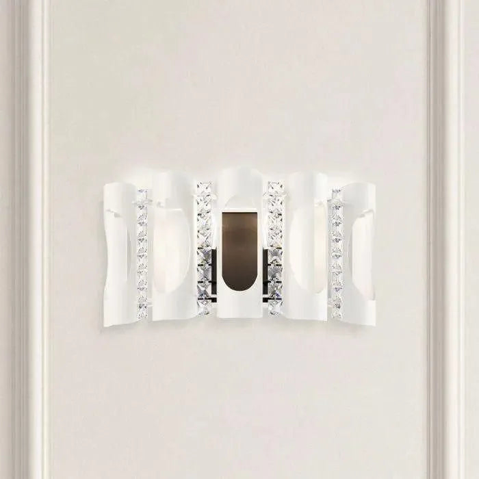 Schonbek 1870 - Twilight Wall Sconce - MR1002N-WH1H | Montreal Lighting & Hardware