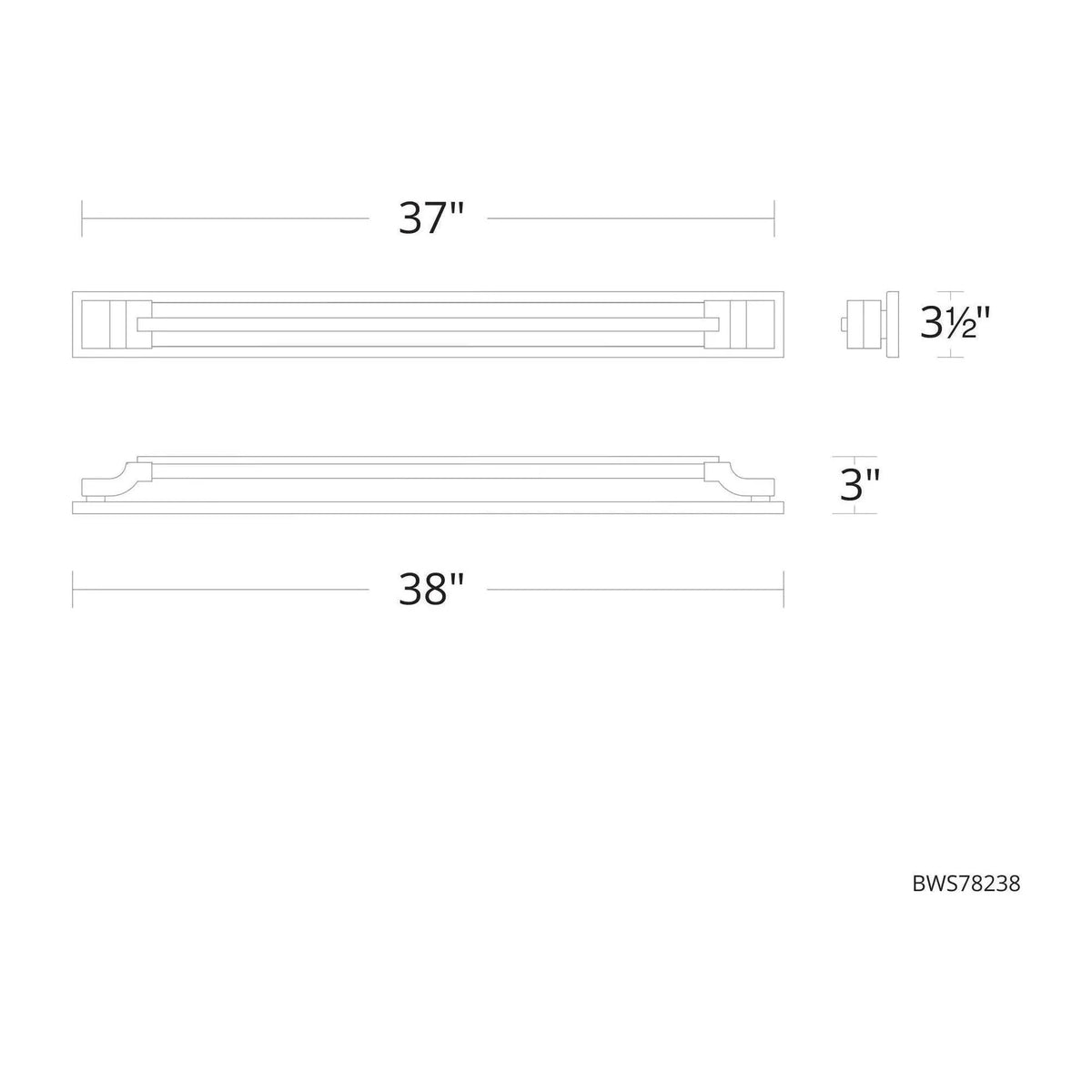 Schonbek Beyond - Aberdeen LED Bath Vanity & Wall Light - BWS78228-BK | Montreal Lighting & Hardware