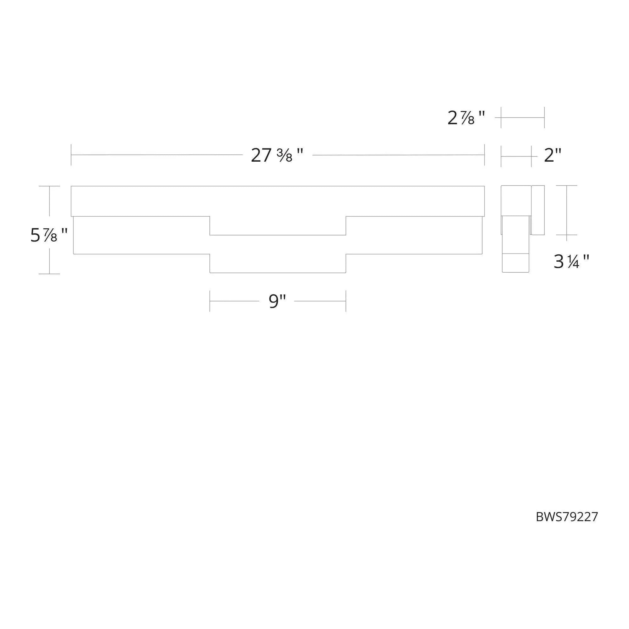 Schonbek Beyond - Chandler LED Bath Vanity & Wall Light - BWS79227-BK | Montreal Lighting & Hardware