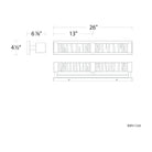 Schonbek Beyond - Guild LED Bath Vanity & Wall Light - BWS11226-BK | Montreal Lighting & Hardware