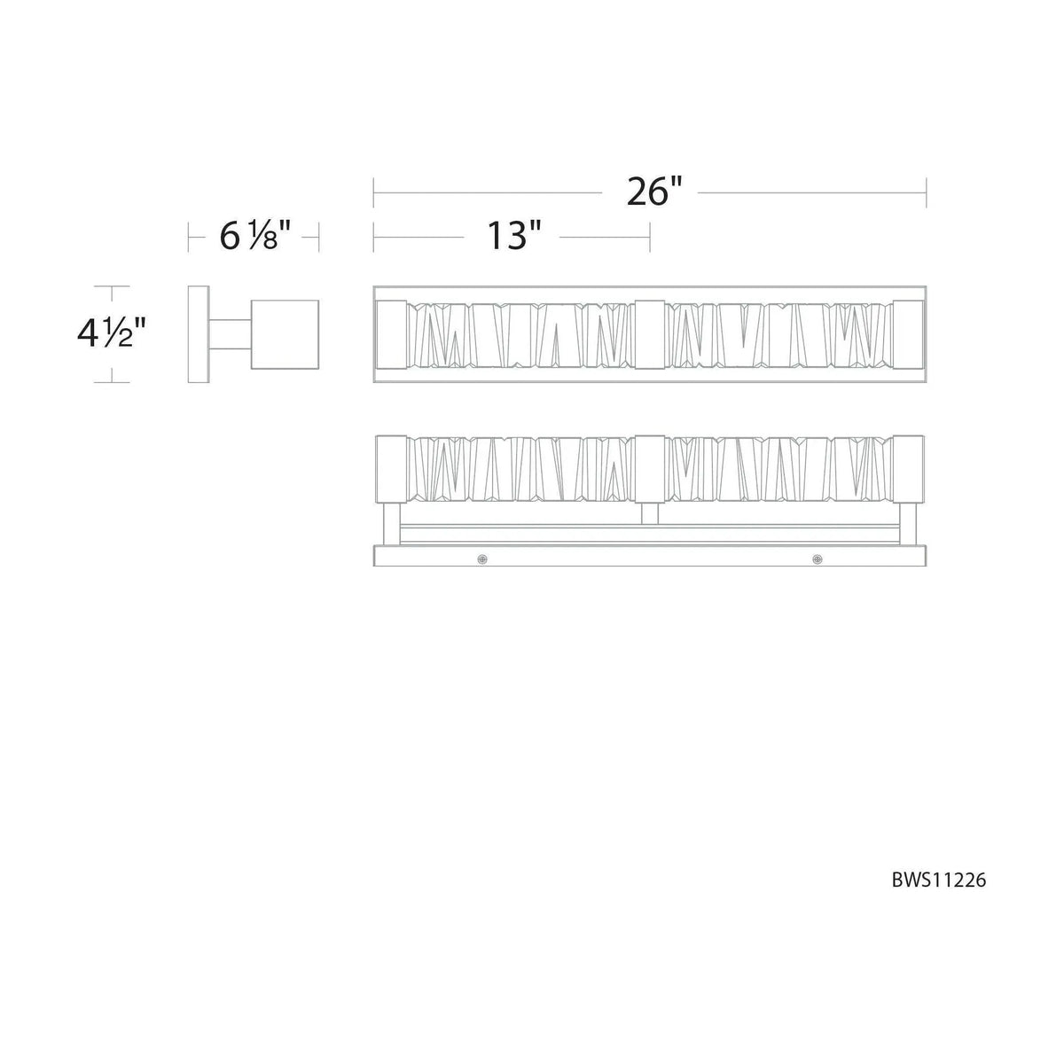 Schonbek Beyond - Guild LED Bath Vanity & Wall Light - BWS11226-BK | Montreal Lighting & Hardware