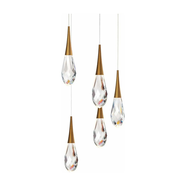 Hibiscus 5 Light LED Multi-Light Pendant