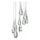 Schonbek Beyond - Hibiscus 9 Light LED Multi-Light Pendant - BPD21209-PN | Montreal Lighting & Hardware