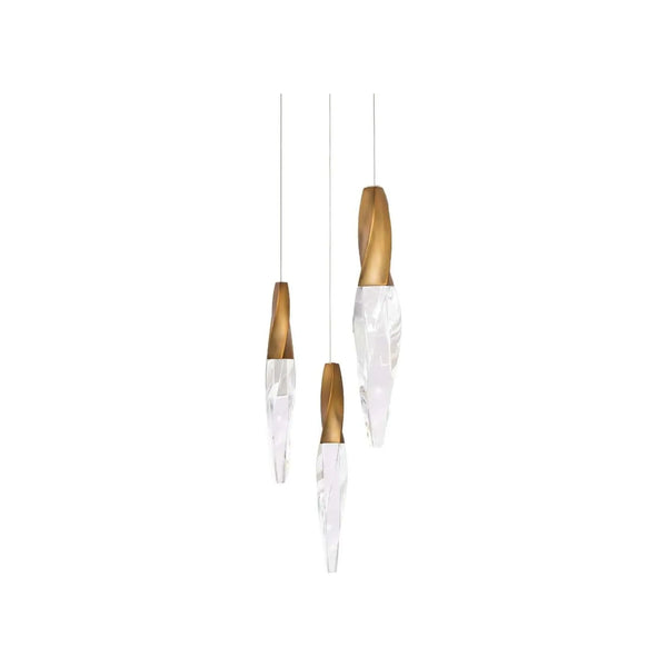 Kindjal 3 Light LED Multi-Light Pendant