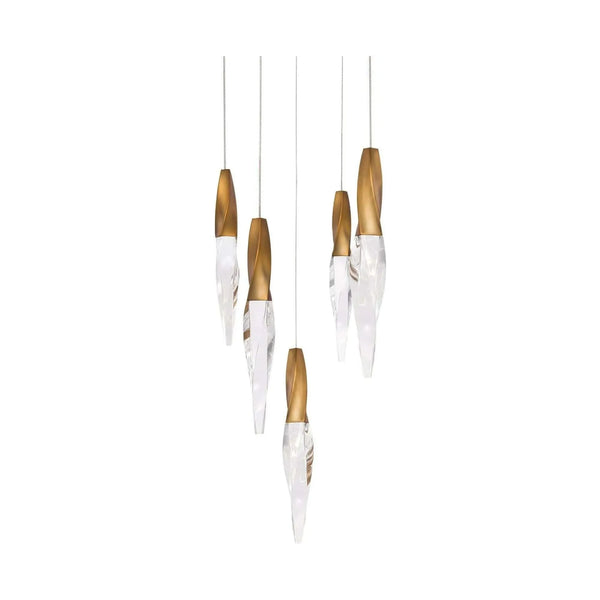 Kindjal 5 Light LED Multi-Light Pendant