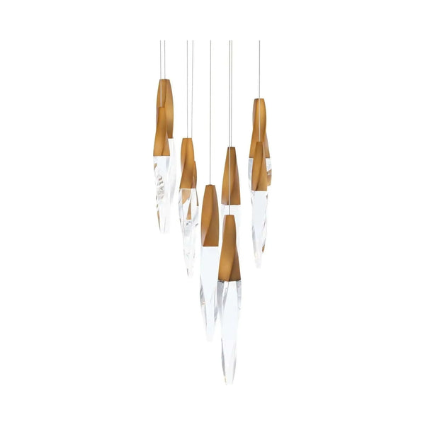 Kindjal 9 Light LED Multi-Light Pendant