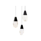 Schonbek Beyond - Martini 3 Light LED Multi-Light Pendant - BPD20203OH-BK | Montreal Lighting & Hardware