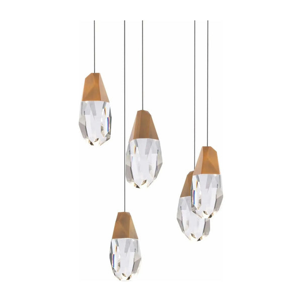 Martini 5 lumière DEL Suspendu multi-luminaire