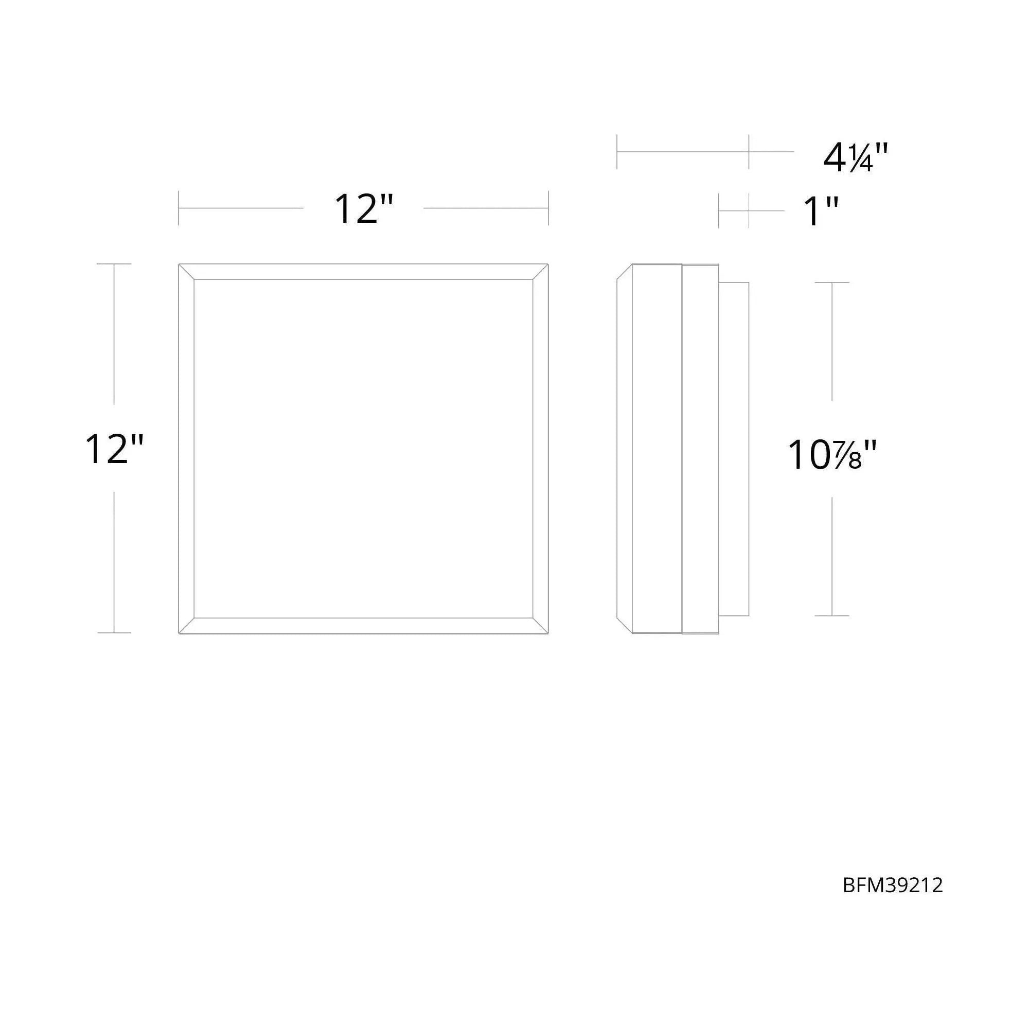 Schonbek Beyond - Whisper LED Flush Mount - BFM39212-AB | Montreal Lighting & Hardware
