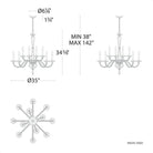 Schonbek Signature - Habsburg Chandelier - S9235-702O | Montreal Lighting & Hardware