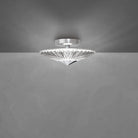 Schonbek Signature - Origami Semi-Flush Mount - S7212-700H | Montreal Lighting & Hardware