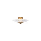 Schonbek Signature - Origami Semi-Flush Mount - S7216-700H | Montreal Lighting & Hardware