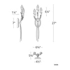 Schonbek Signature - Secret Garden Wall Sconce - S2428-26OH | Montreal Lighting & Hardware