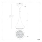 Schonbek Signature - Verita Pendant - S5508-18O | Montreal Lighting & Hardware