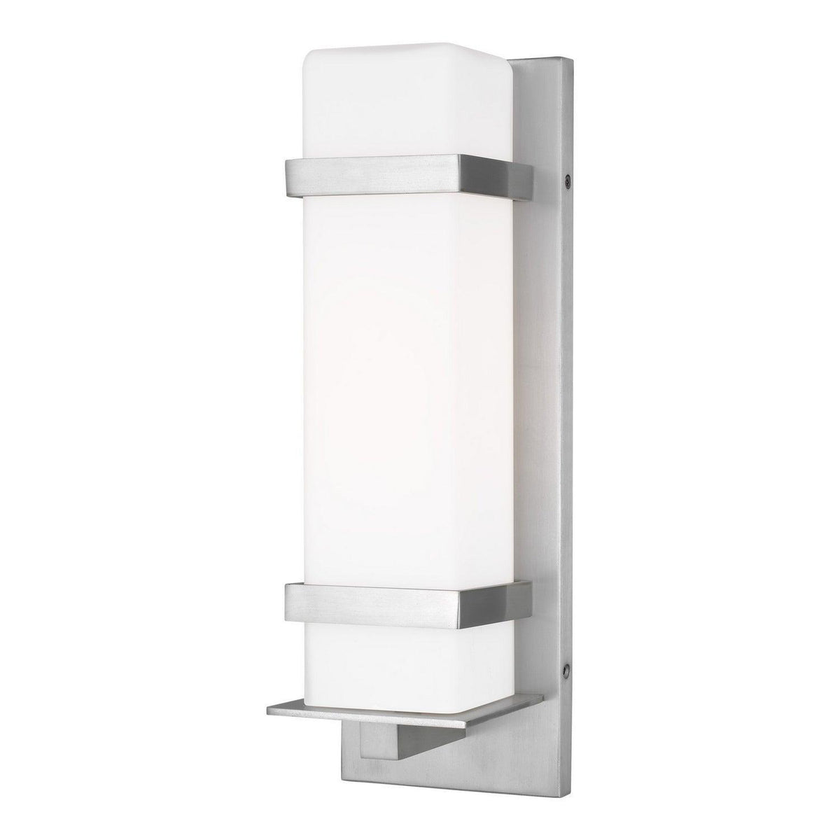 Generation Lighting - Alban Square Outdoor Wall Lantern - 8620701-04 | Montreal Lighting & Hardware