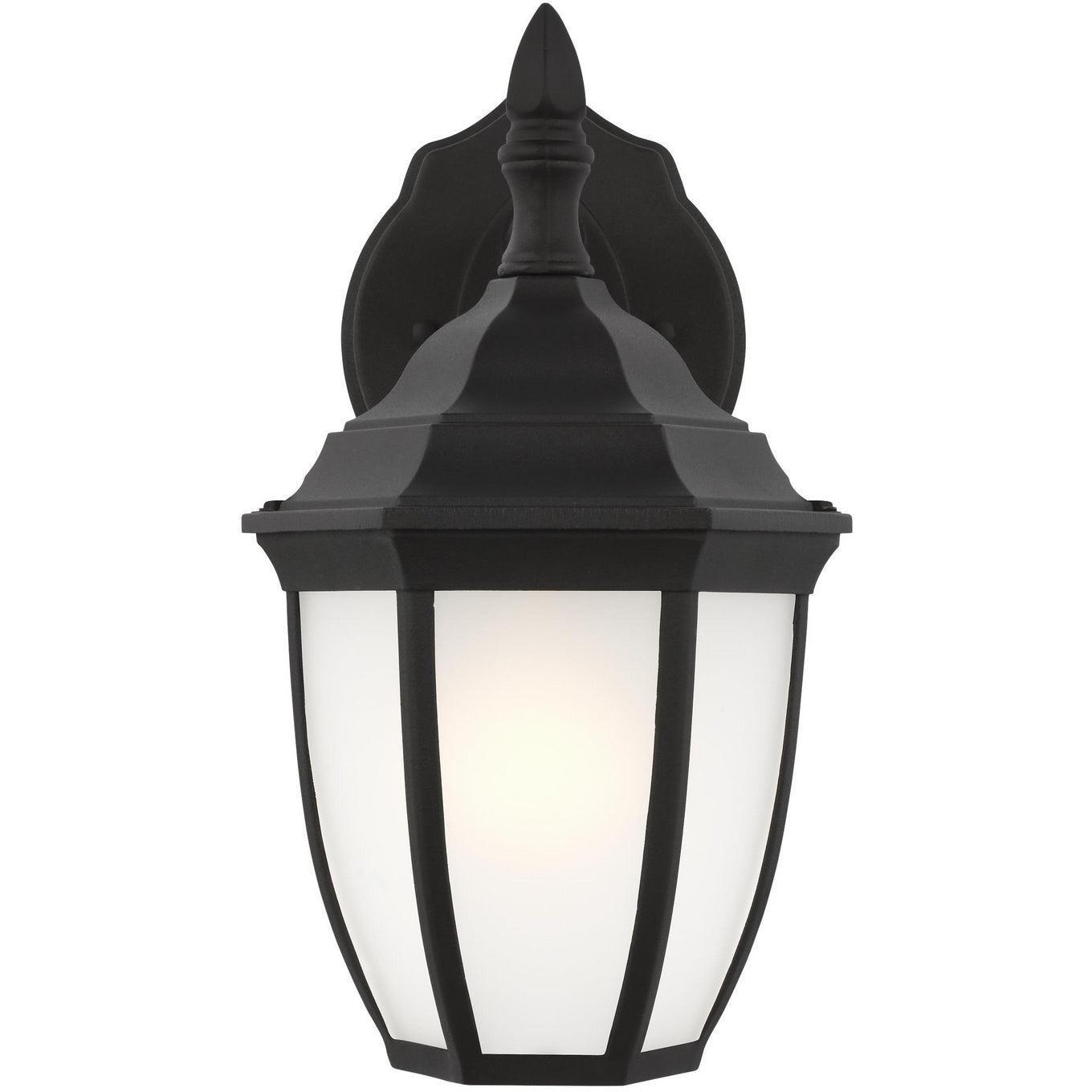Generation Lighting - Bakersville Etched Rounded Outdoor Wall Lantern - 89936-12 | Montreal Lighting & Hardware