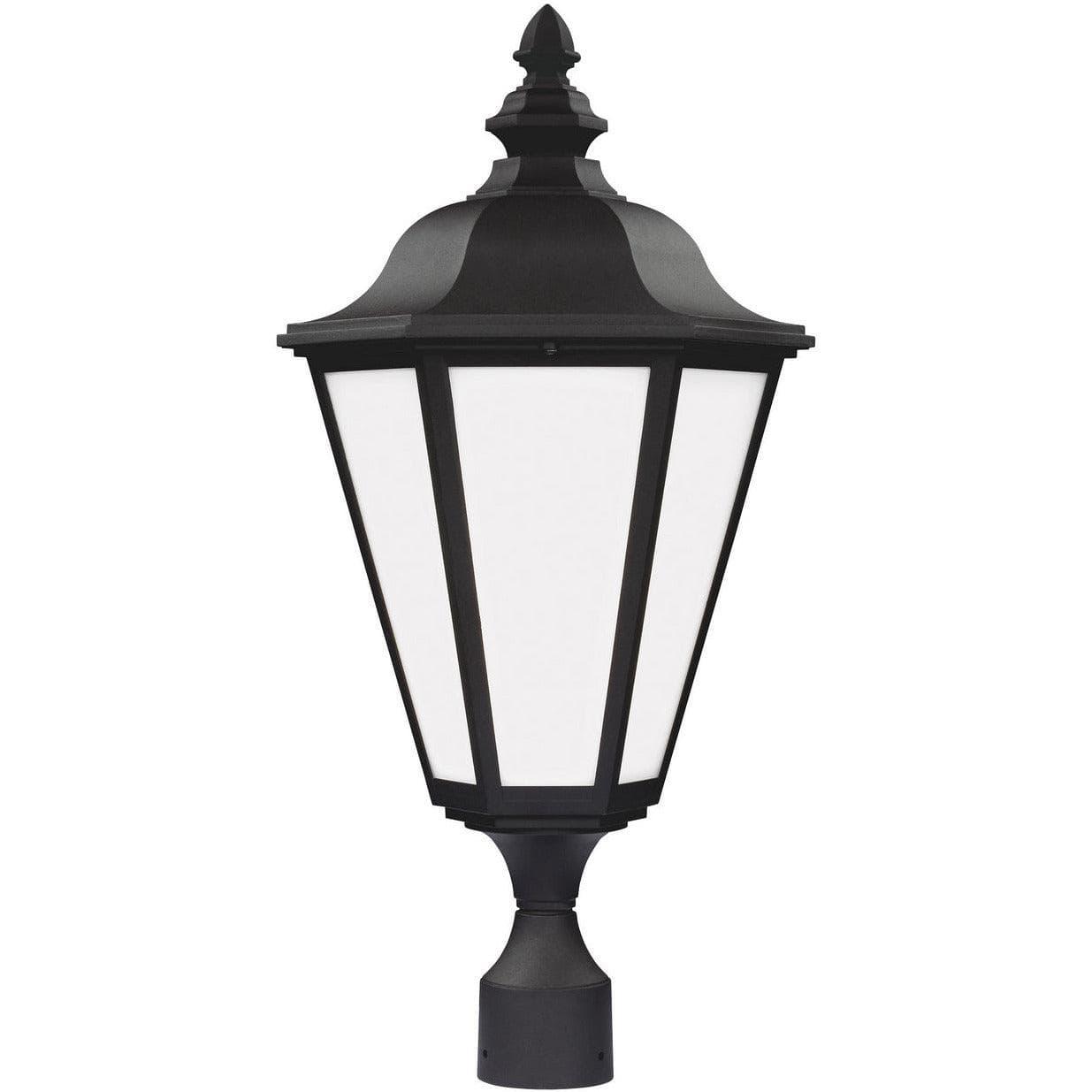 Generation Lighting - Brentwood Etched Outdoor Post Lantern - 89025EN3-12 | Montreal Lighting & Hardware