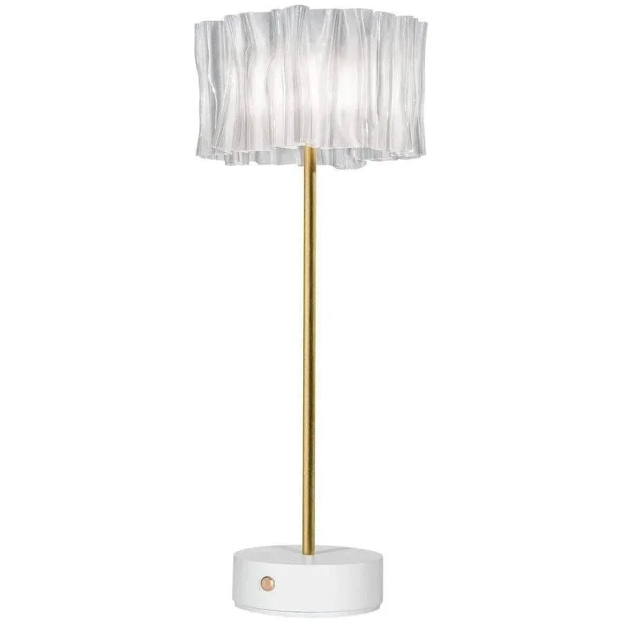 Slamp - Accordeon Battery Table Lamp - ACRT000PRW000BT000US | Montreal Lighting & Hardware