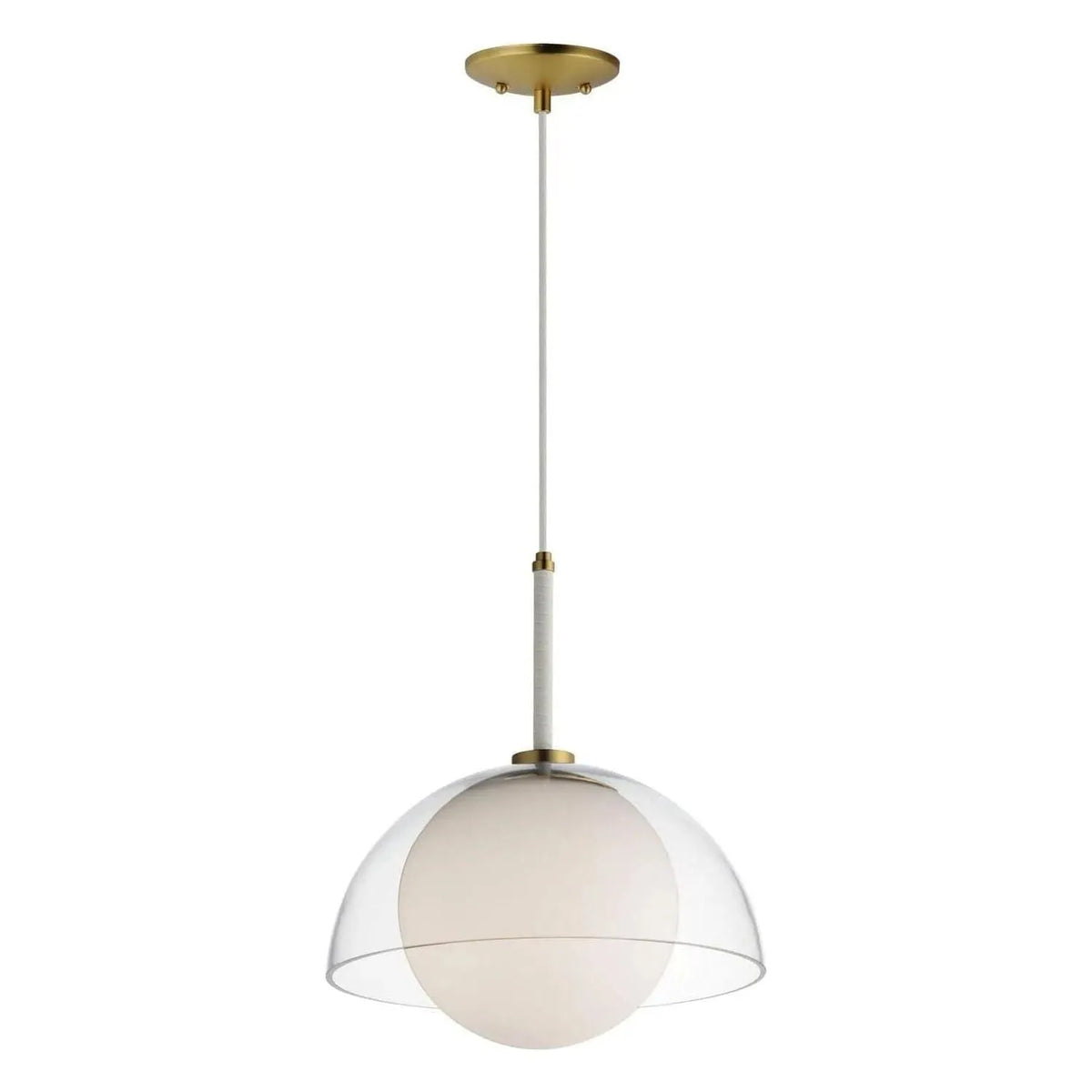 Studio M Lighting - Chapeau LED Pendant - SM21303SBR | Montreal Lighting & Hardware