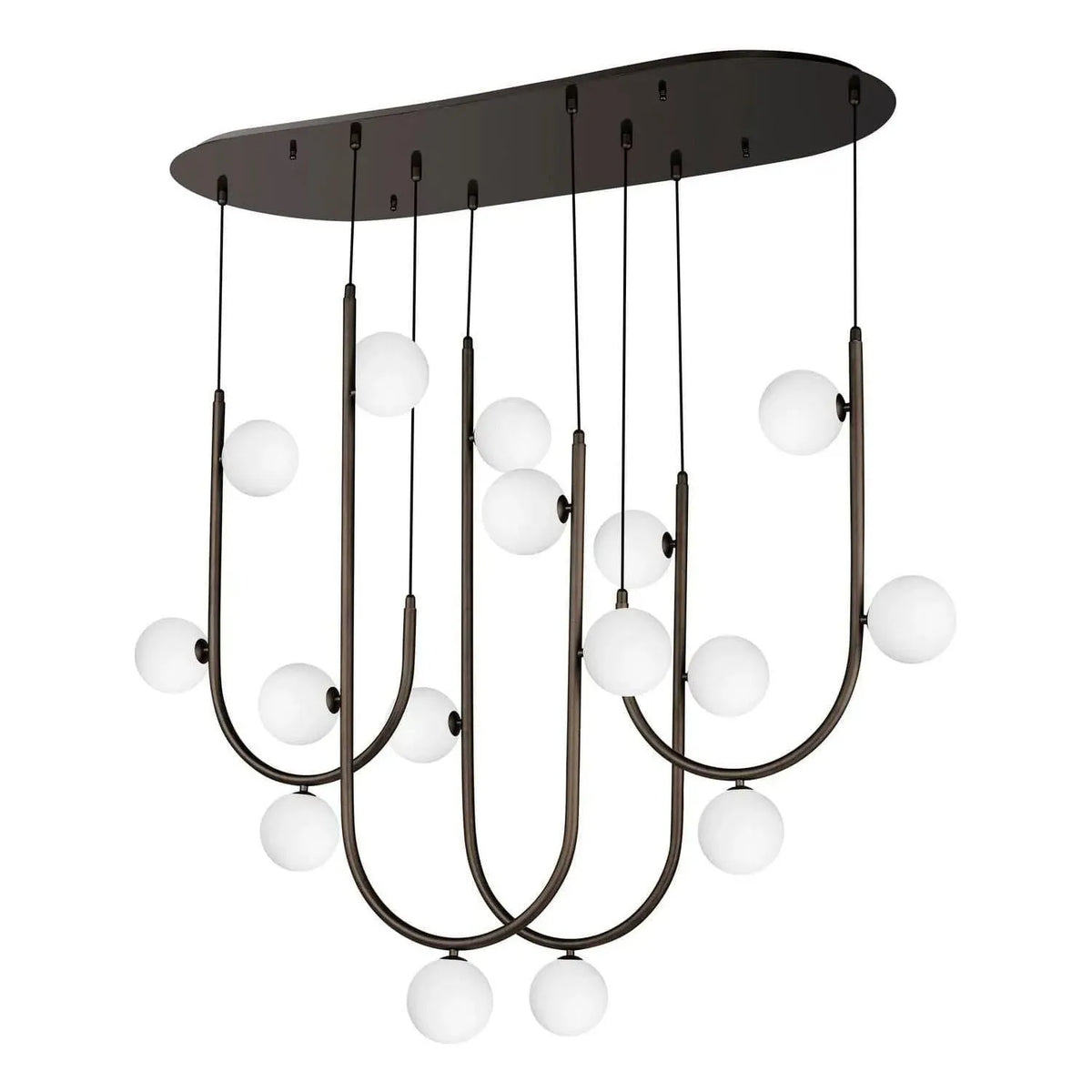Studio M Lighting - Contour Cord LED Linear Pendant - SM24916BBZ | Montreal Lighting & Hardware