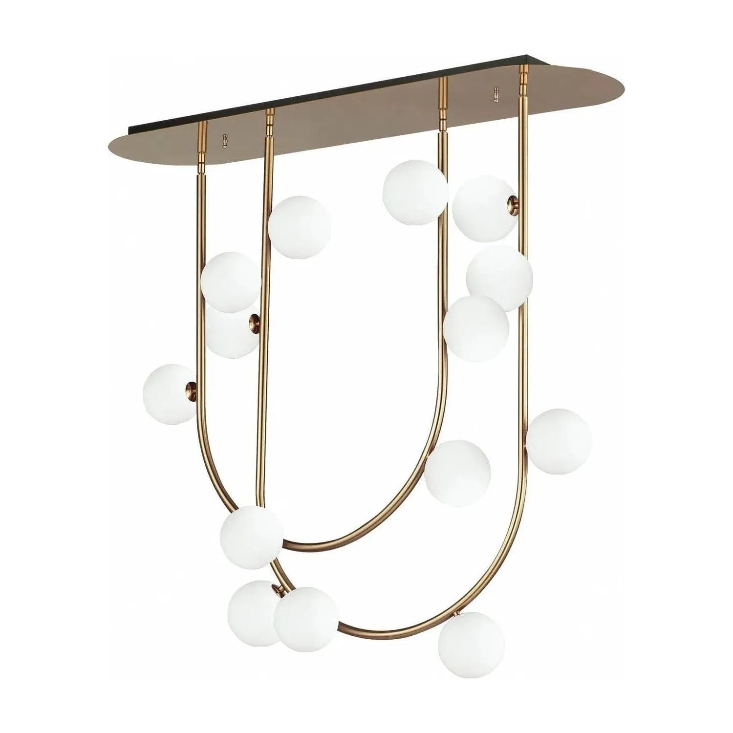 Studio M Lighting - Contour LED Linear Pendant - SM24914BBZ | Montreal Lighting & Hardware